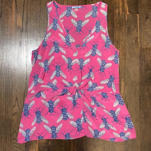 Anthropologie Tops - Anthropologie LeifNotes 100% Silk Shirt